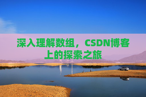 深入理解数组，CSDN博客上的探索之旅